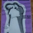 Fare Thee Well Annabelle Rudy Vallee in Sweet Music with Ann Dvorak 1934 Music