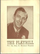 Playbill Ray Bolger in Rodgers and Hart's New Musical Comedy By Jupiter 1943