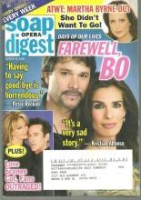 Soap Opera Digest March 18, 2008 Farewell Bo from Days of Our Lives on Cover