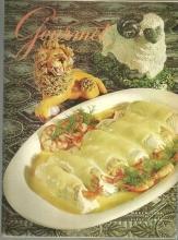 Gourmet Magazine March 1966 The Soles Delight/Luncheons for Lent/Carmel Cake
