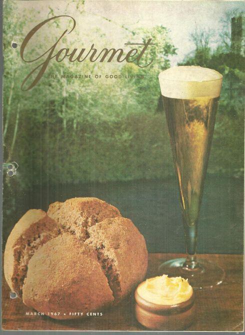 Gourmet Magazine March 1967 Dinners from the Gaelic, Meats for Easter Feasts