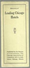 Directory of Leading Chicago Hotels by The Bureau of Conventions