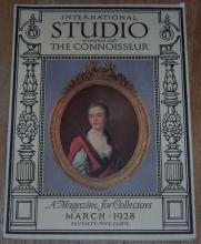 International Studio with Connoisseur Magazine March 1928 English Furniture