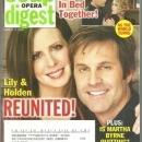 Soap Opera Digest March 11, 2008 Lily and Holden Reunited on ATWT on the Cover