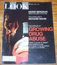 Look Magazine March 5, 1968 The Horror of Growing Drug Abuse On cover