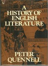 History of English Literature by Peter Quennell 1973 1st edition with Dustjacket
