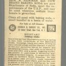 Victorian Trade Card for Arm and Hammer Useful Birds of America Redstart 8th Series #5