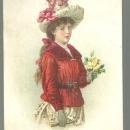 Victorian Trade Card for Jennings' White Rose Cologne and Dentifoam Grand Rapids