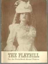 Playbill Ethel Merman in Panama Hattie, Monday June 23, 1941 Forty Sixth Street