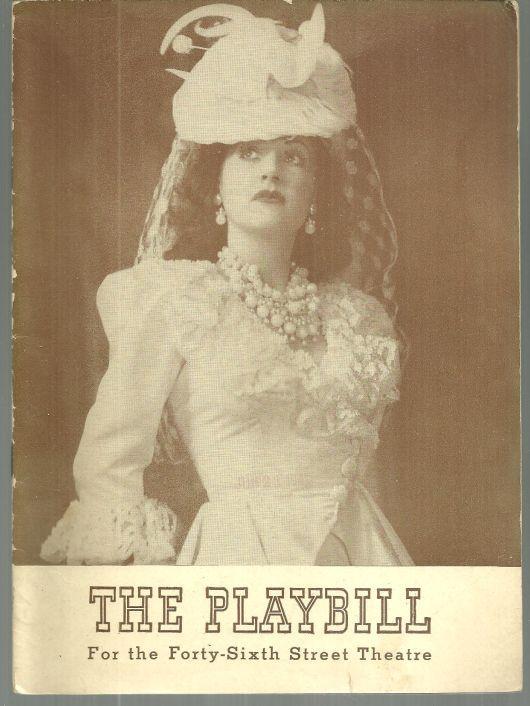 Playbill Ethel Merman in Panama Hattie, Monday June 23, 1941 Forty Sixth Street