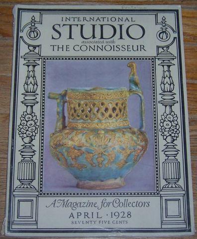 International Studio with Connoisseur Magazine April 1928 American Pastels