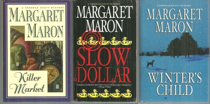 Lot of Three Deborah Knott Mysteries Margaret Maron Slow Dollar/Winter's/Killer Market