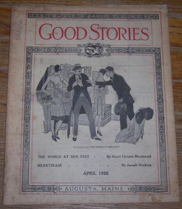 Good Stories Magazine April 1928 Joseph Hocking, Recipes, Household