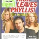Soap Opera Digest Magazine April 14, 2009 Nick Leaves Phyllis on the Cover