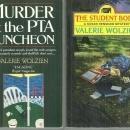 Lot of Two Susan Henshaw Mysteries by Valerie Wolzien PTA Luncheon/Student Body