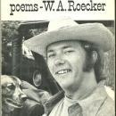 You Know Me Poems by W. A. Roecker With Signed Photograph of Author 1972