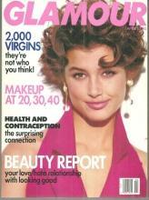 Glamour Magazine April 1992 Bridget Moynahan On Cover Beauty Report