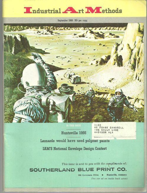 Industrial Art Methods Magazine September 1966 Huntsville, Alabama 1966