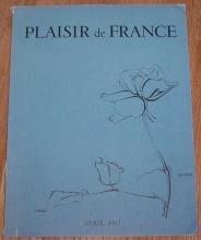 Plaisir de France (Images of France) Magazine April 1957 Vintage Photos and Ads