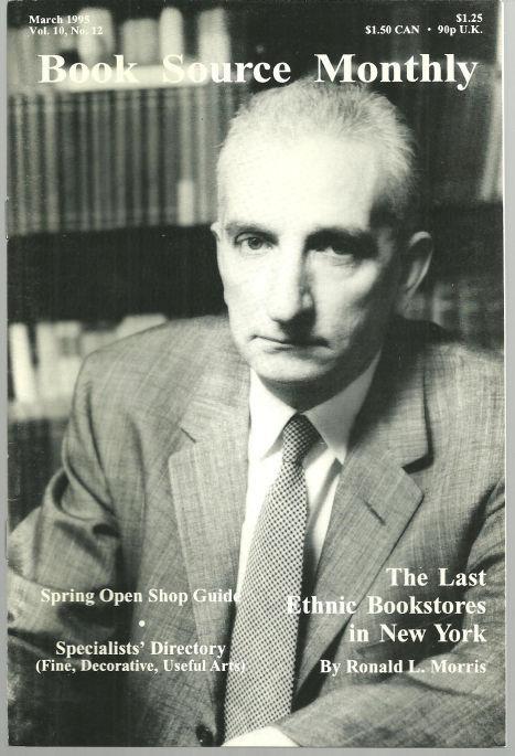 Book Source Monthly Magazine March 1995 The Ethnic Bookstores in New York