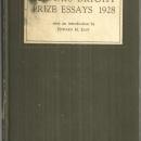 Brooks-Bright Prize Essays 1928 Introduced by Edward East 1928 1st edition