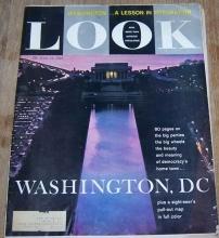 Look Magazine April 26, 1960 Special Washington D. C. Issue