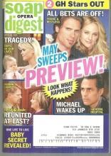 Soap Opera Digest April 28, 2009 May Sweeps Preview on the Cover