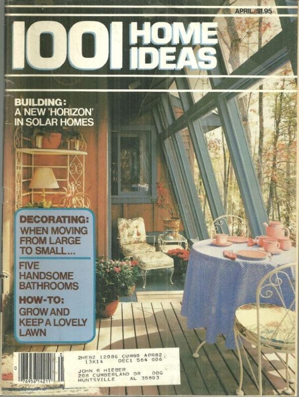 1001 Home Ideas Magazine April 1982 Vacation in Vancouver, Party Time in 30 Mins