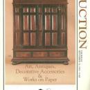 Antiques, Art, Decorative Acessories and Works on Paper 1992 Auction Catalog