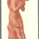 Victorian Trade Card for Sapolio with Terra-Cotta Statuette Ange Dechu