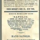Victorian Trade Card for Sapolio with Terra-Cotta Statuette Ange Dechu