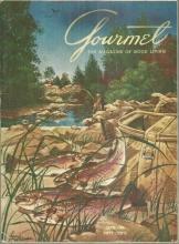Gourmet Magazine May 1954 Trout/Gourmet's Guide to Britain Henry Stahlhut Cover