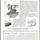 Victorian Trade Card for Singer Sewing Machine Song Birds Series Brown Thrasher