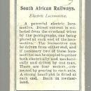 Vintage Wills' Cigarette Card for South African Railway. #45 of a Series of 50