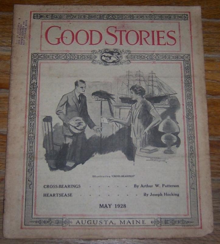 Good Stories Magazine May 1928 Household Chats, Vintage Fiction, Recipes, Poetry