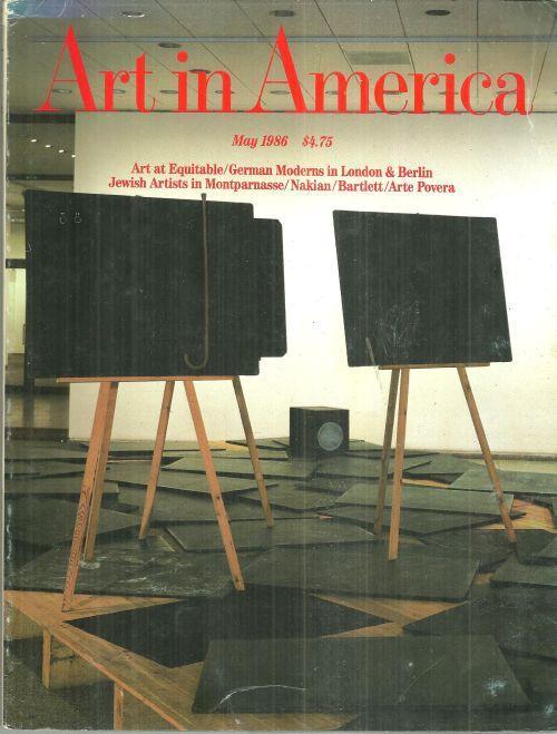 Art in America Magazine May 1986 Equitable Tower/Jennifer Bartlett/Montparnasse