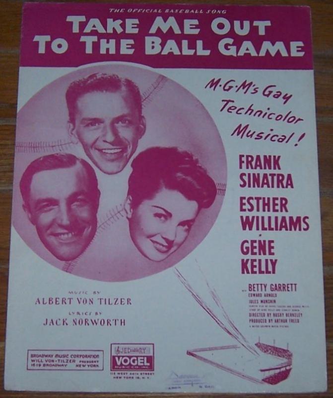 Take Me out to the Ball Game the Official Baseball Song From the Musical 1936