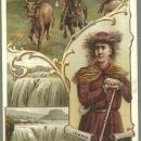 Victorian Trade Card for Arbuckle Bros. Coffee with Idaho