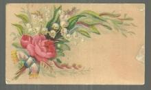 Victorian Trade Card For John Mullins, 82 and 84 Myrtle Ave. Brooklyn, New York
