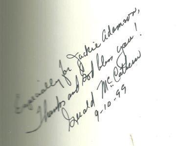 Dry Bones the Continuing Story of Ceebara Signed by Gerald McCathern 1999 1st DJ