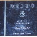 Vintage Menu for Palaskes' Coffee Shop, 717 S. W. Stark, Portland, Oregon