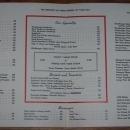 Vintage Menu for Palaskes' Coffee Shop, 717 S. W. Stark, Portland, Oregon