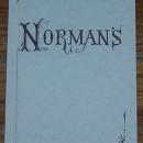 Vintage Menu for Norman's, College and Alcatraz, Berkeley, California