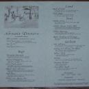 Vintage Menu for Norman's, College and Alcatraz, Berkeley, California