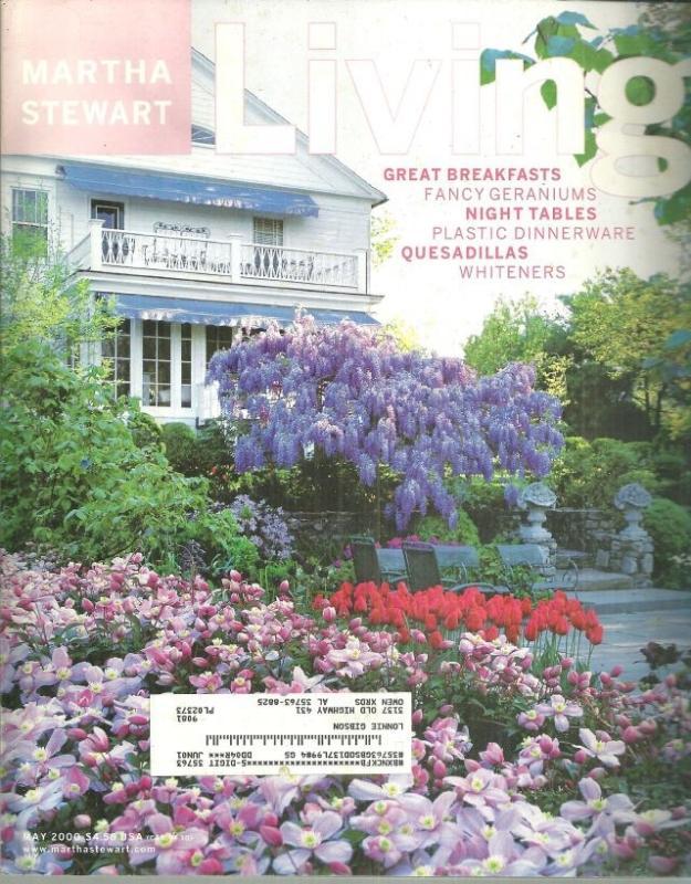 Martha Stewart Living May 2000 Turkey Hill on Cover, Pinatas and A Light House