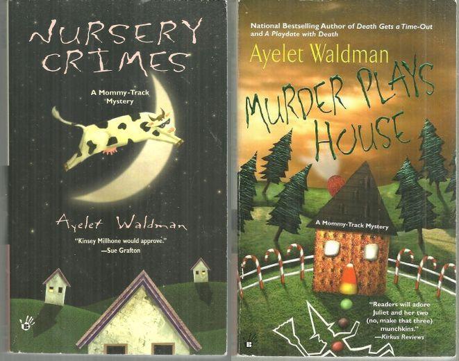 Lot of Two Mommy Track Cozy Mysteries by Ayelet Waldman Nursery/Plays House