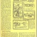 Vintage Menu for Wall Drug, Wall, South Dakota 1972 With History and Map