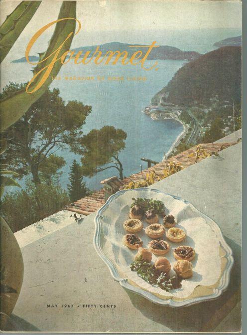Gourmet Magazine May 1967 On the French Rivera, Cote de Nuits, Istanbul