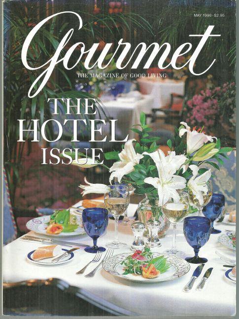 Gourmet Magazine May 1998 The Hotel Issue Ritz-Carlton, Chicago on Cover