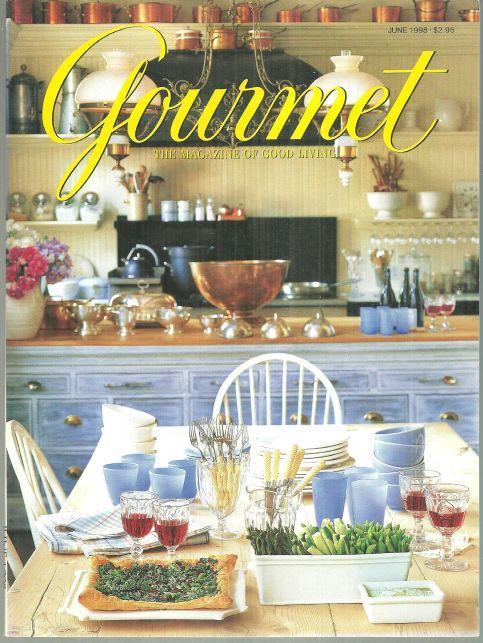 Gourmet Magazine June 1998 Honeymoon Hideaways, Shenandoah Valley